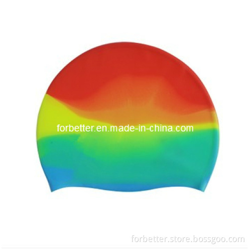 Printing Silicone Swim Cap with High Quality (SSC-004)